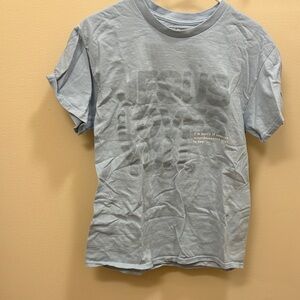 Light Blue Jesus Loves You Tee